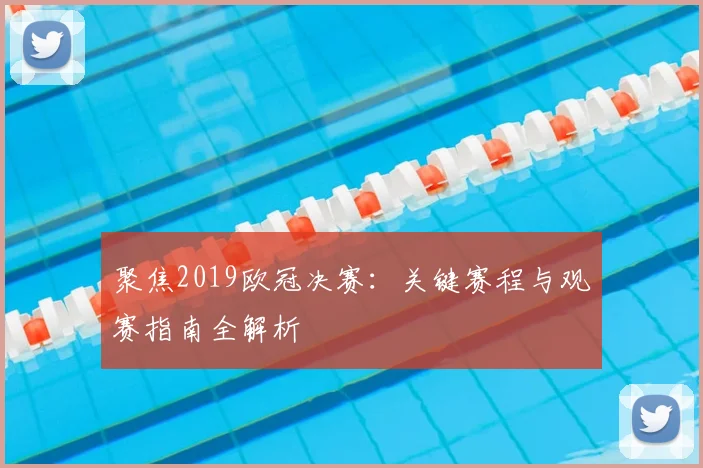 聚焦2019欧冠决赛：关键赛程与观赛指南全解析